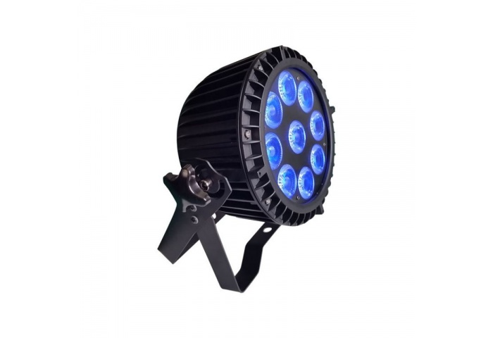 Đèn sân khấu Parled ngoài trời BY-4109A IP65 9 chiếc đèn LED PAR 4in1/5in1/6in1