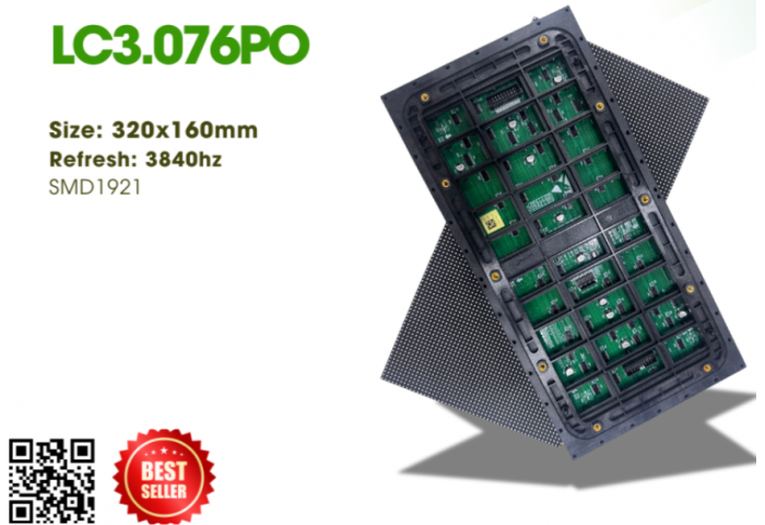 Module LED P3.076 outdoor